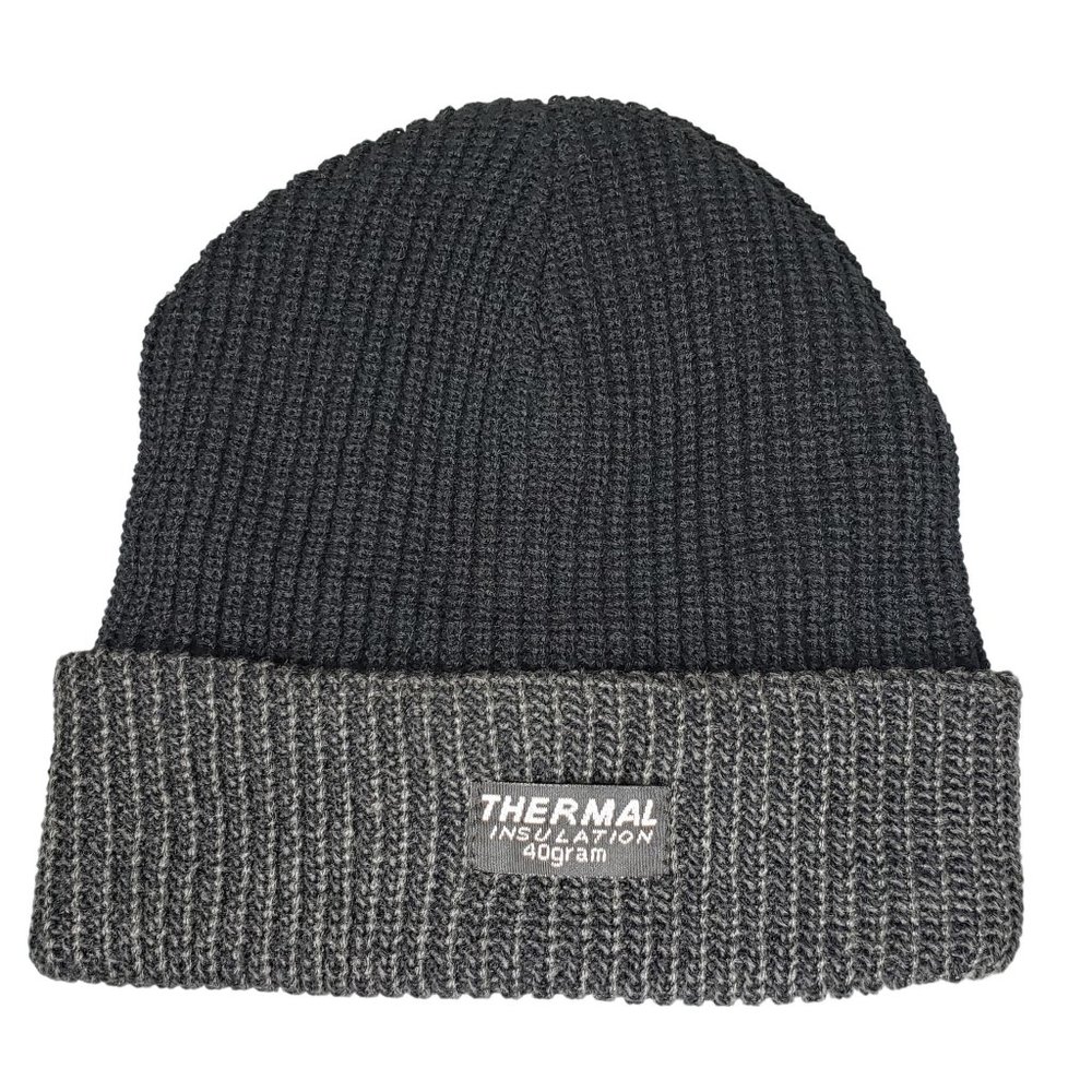 Winter Clearance 2 Hats For $15 Mens Black Grey Thermal Insulated Winter Hat New